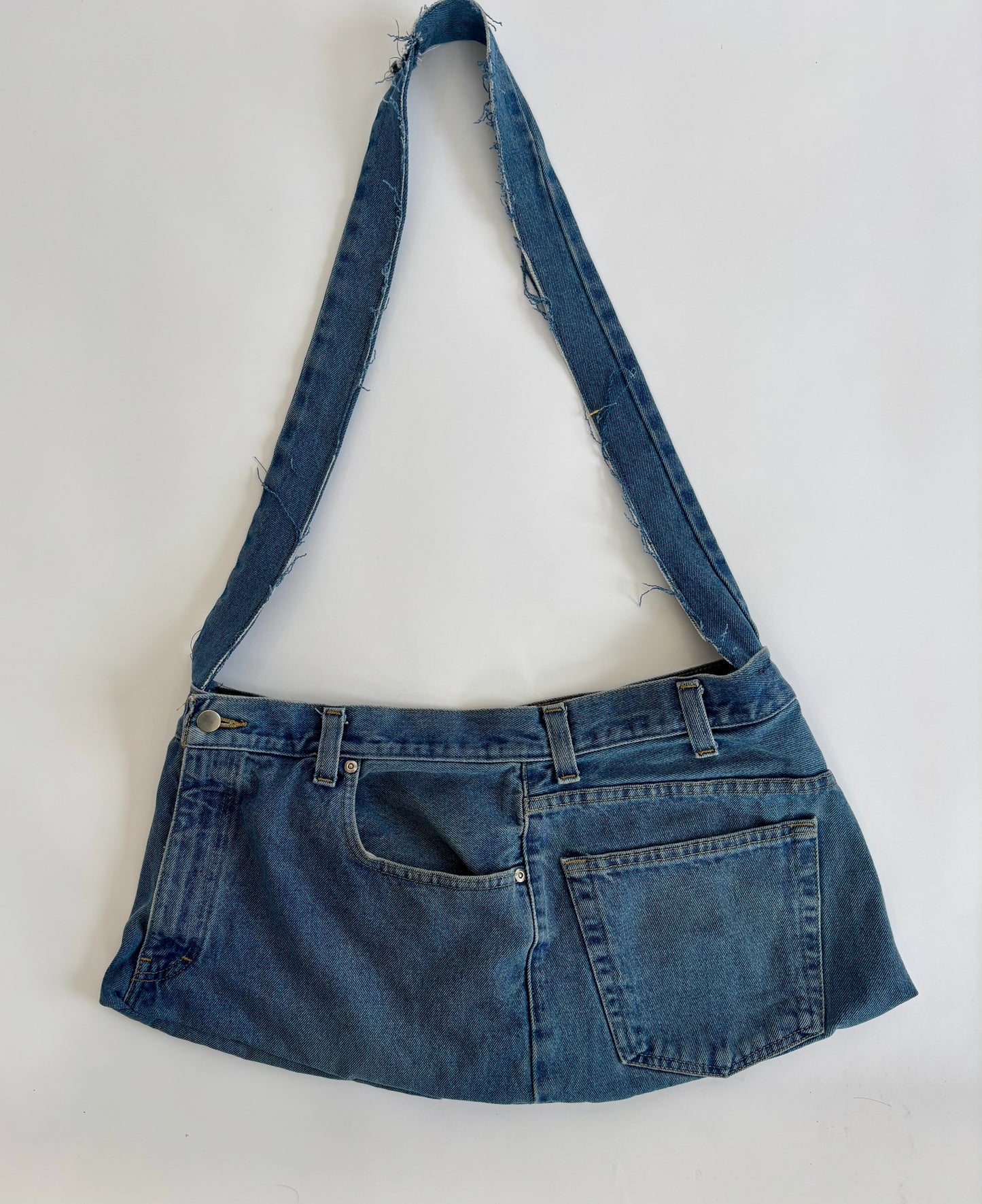 Denim Crossbody Bag